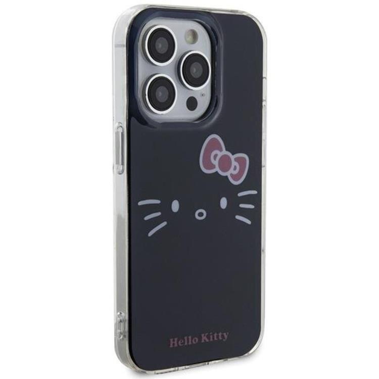 Hello Kitty Hello Kitty Mobilskal till iPhone 14 Pro Max IML Kitty Face - Svart
