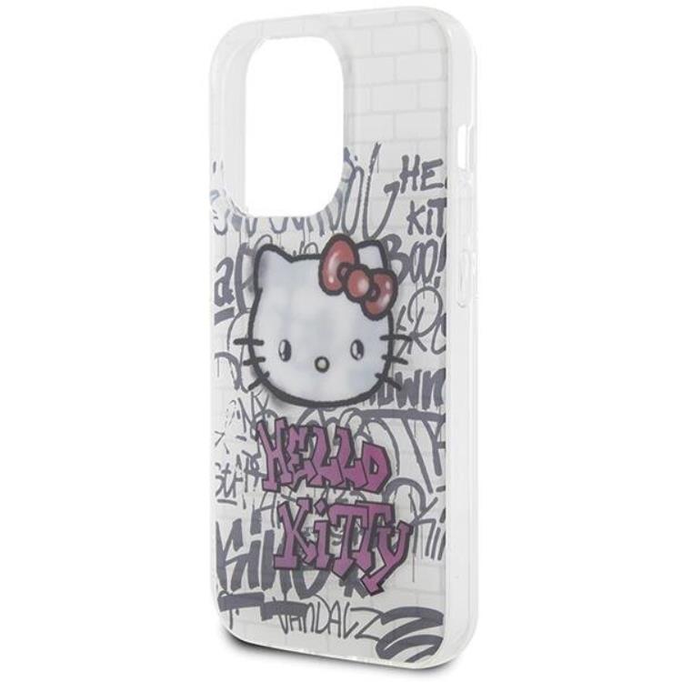 Hello Kitty Hello Kitty Mobilskal till iPhone 14 Pro Max IML Kitty On Bricks Graffiti