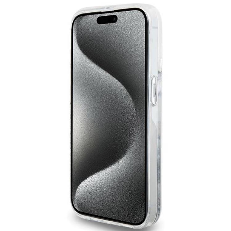 Hello Kitty Hello Kitty Mobilskal till iPhone 14 Pro Max Liquid Glitter Charms Kitty Head