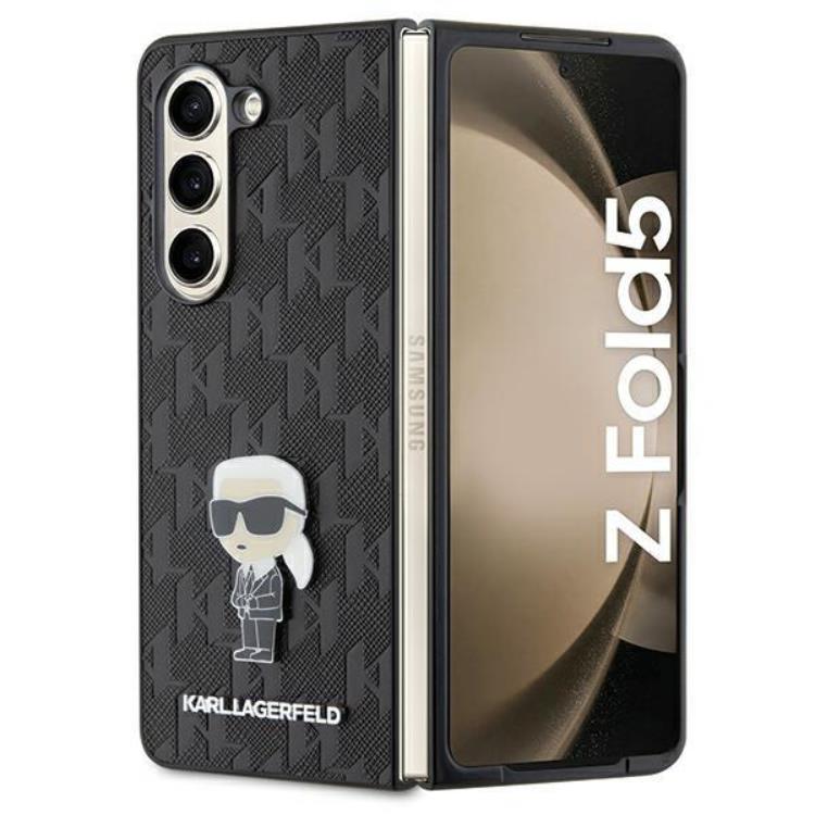 KARL LAGERFELD Karl Lagerfeld Mobilskal till Galaxy Z Fold 5 Monogram Ikonik Pin