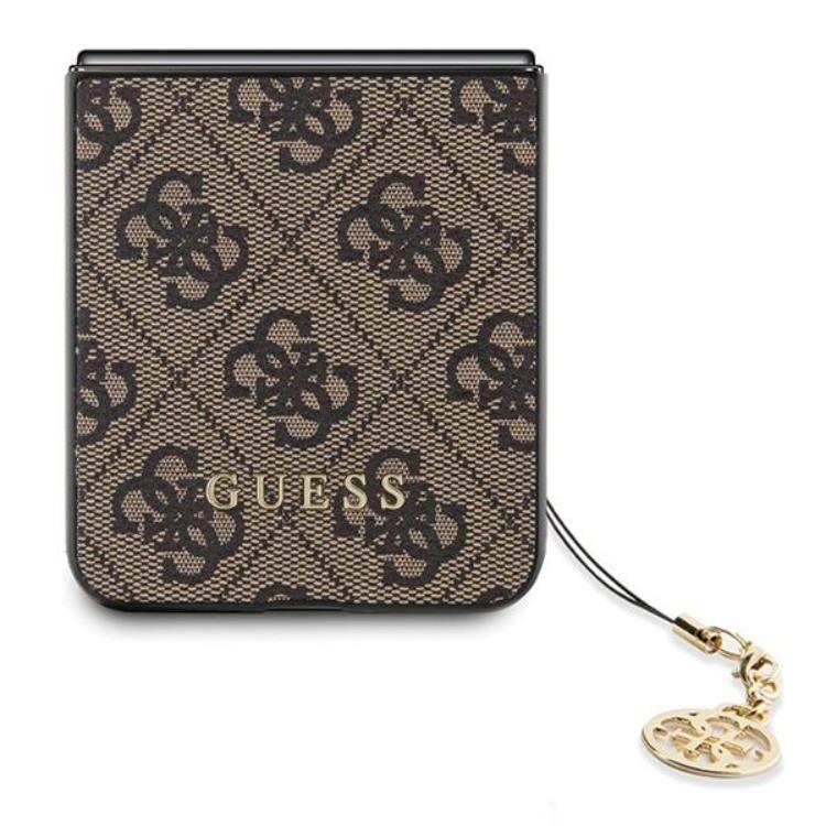 Guess Guess Mobilskal till Galaxy Z Flip 5 Charms Collection - Brun
