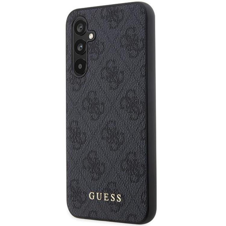 Guess Guess Mobilskal till Galaxy S23 FE Metall Gold Logo