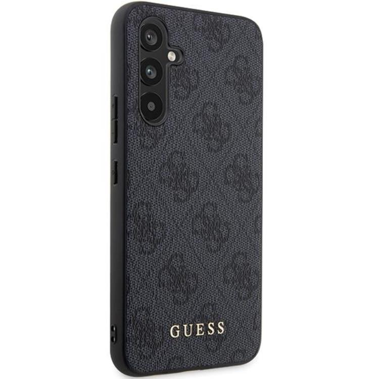 Guess Guess Mobilskal till Galaxy S23 FE Metall Gold Logo