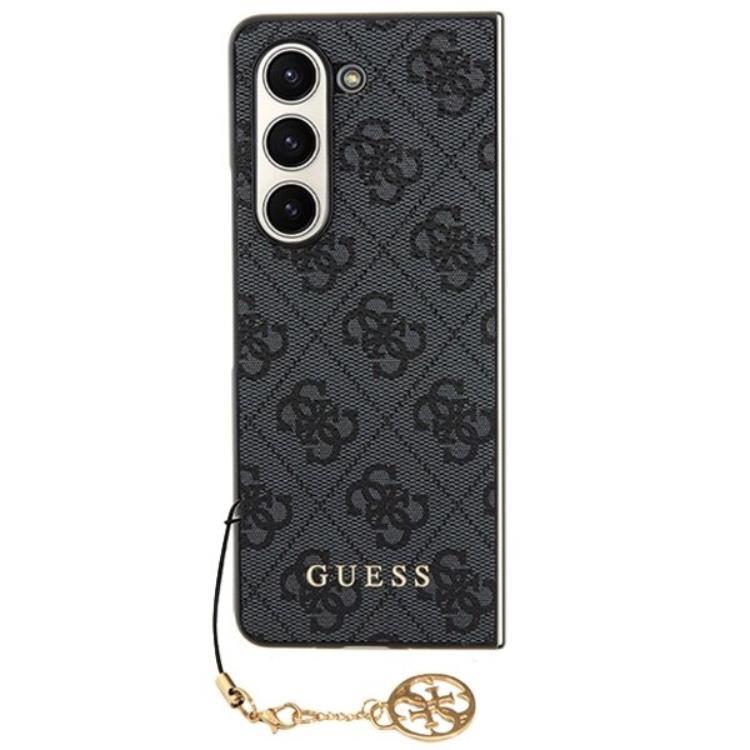 Guess Guess Mobilskal till Galaxy Z Fold 5 Charms Collection - Grå
