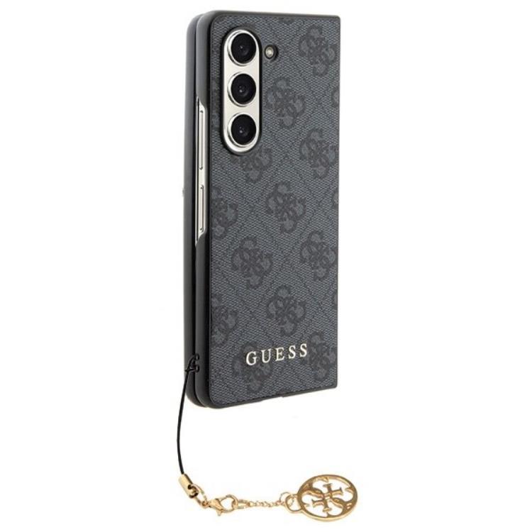 Guess Guess Mobilskal till Galaxy Z Fold 5 Charms Collection - Grå
