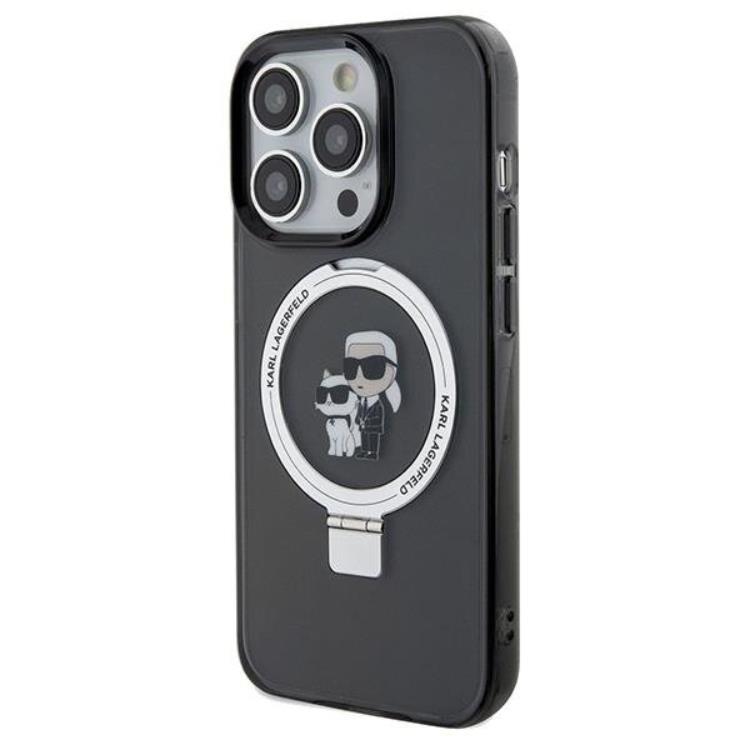 KARL LAGERFELD Karl Lagerfeld Mobilskal till iPhone 13 Pro Max MagSafe Ringställ