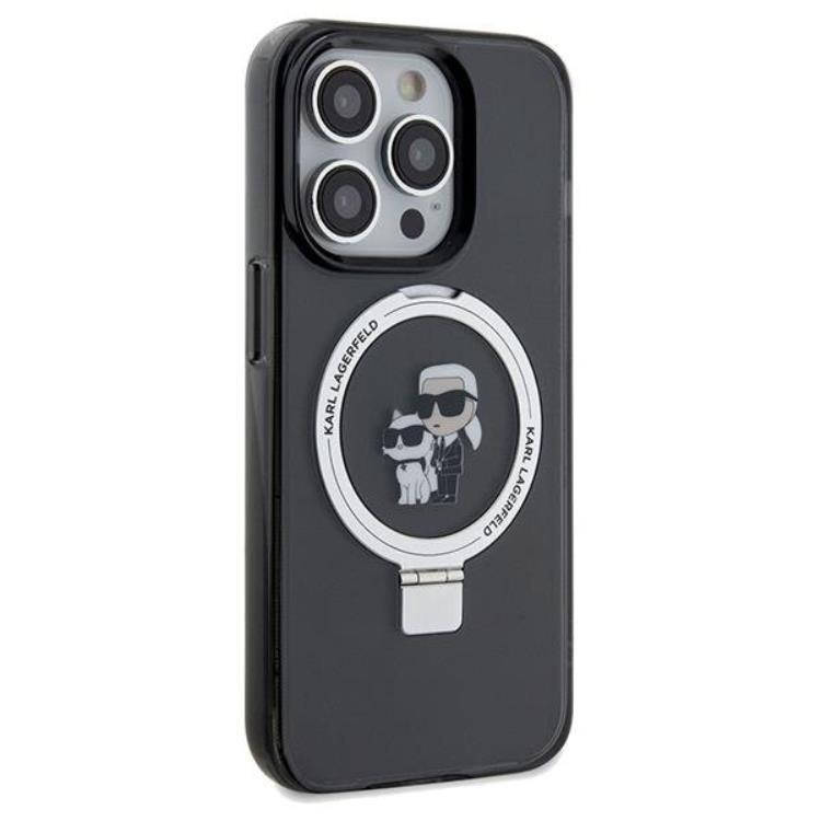 KARL LAGERFELD Karl Lagerfeld Mobilskal till iPhone 13 Pro Max MagSafe Ringställ