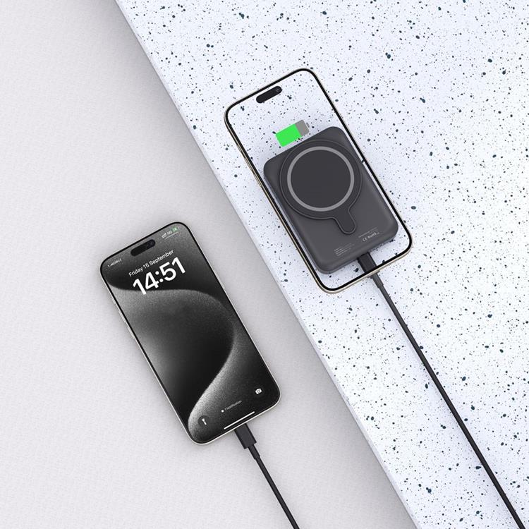 Tech-Protect Tech-Protect Magsafe Powerbank 10000mAh PB11 LifeMag - Svart