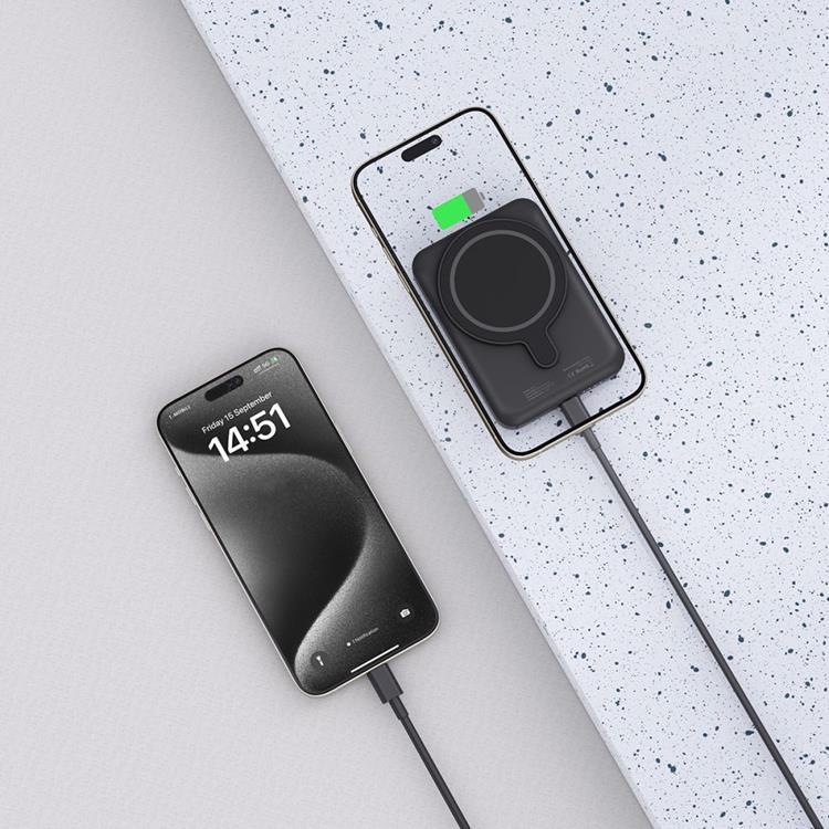 Tech-Protect Magsafe Powerbank 5000mah PB10 LifeMag - Svart