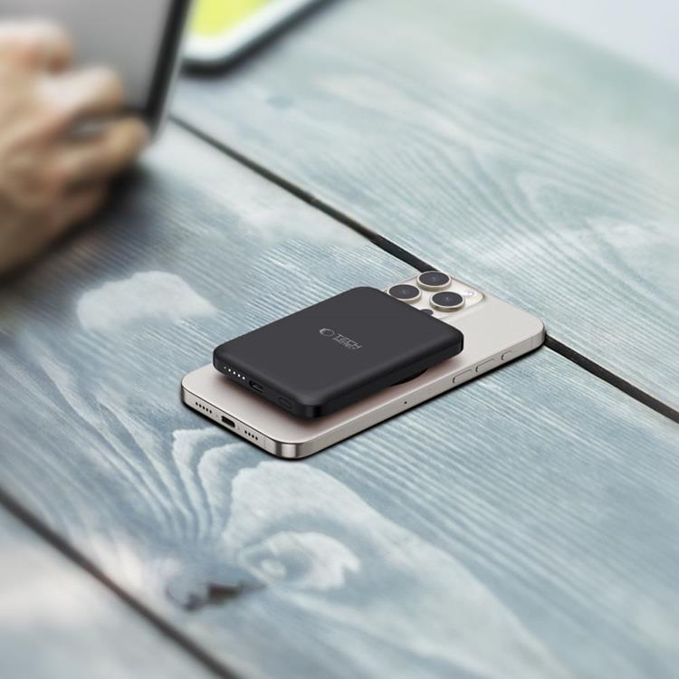 Tech-Protect Magsafe Powerbank 5000mah PB10 LifeMag - Svart