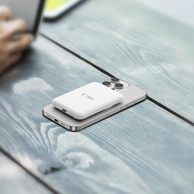Tech-Protect Magsafe Powerbank 5000mah PB10 LifeMag - Vit
