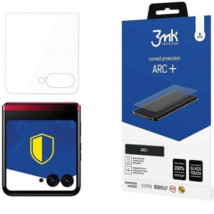 3MK 3MK Motorola Razr 40 Ultra Plastfilm Skärmskydd ARC+ Transparent