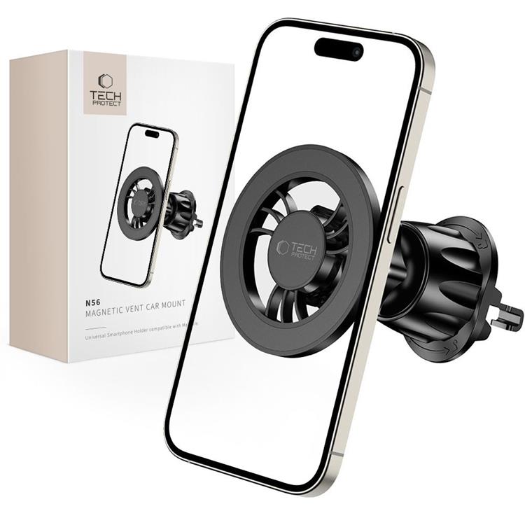 Tech-Protect Tech-Protect N56 Magsafe Bilhållare Magnetic - Svart
