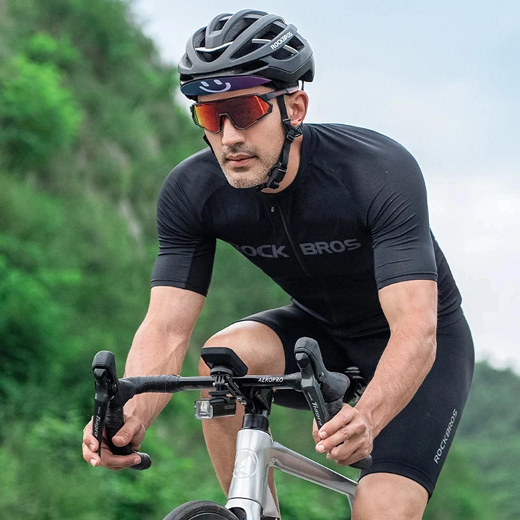 Rockbros Rockbros 18230005001 Cykelkeps med Topp - Svart