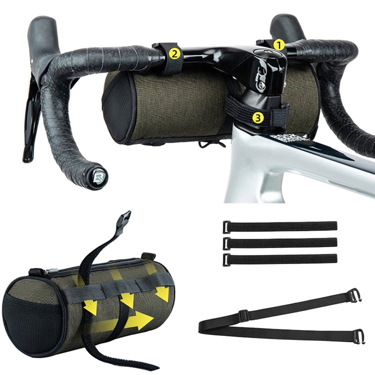 Rockbros Rockbros 30110049001 Cykelstyr Väska 2 l - Grön