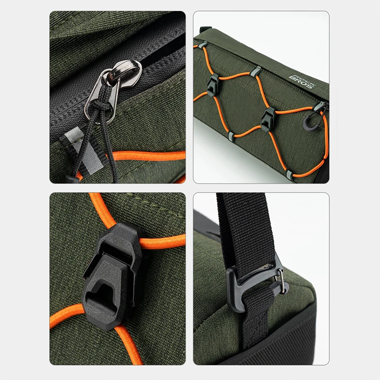 Rockbros Rockbros 30110054001 Cykelstyr Väska 2.2 l - Grön