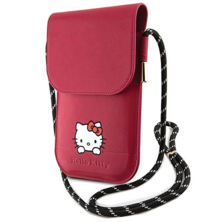 Hello Kitty Hello Kitty Halsbandsfodral Läder Daydreaming - Röd