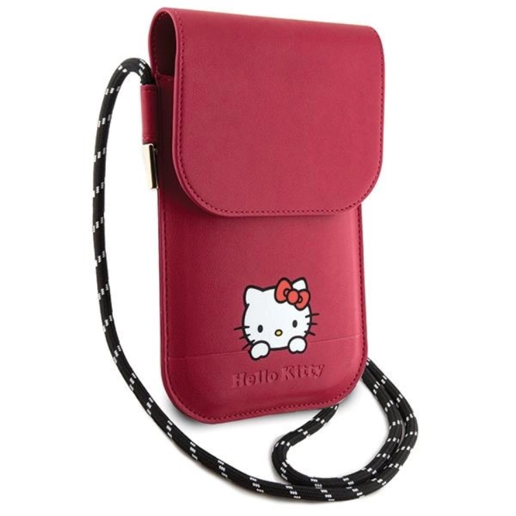 Hello Kitty Hello Kitty Halsbandsfodral Läder Daydreaming - Röd