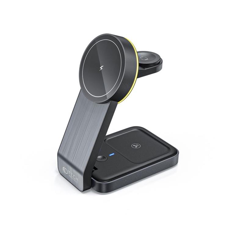 Tech-Protect Tech-Protect 3-in-1 Trådlös Laddare Magsafe iPhone Apple Watch AirPods A28