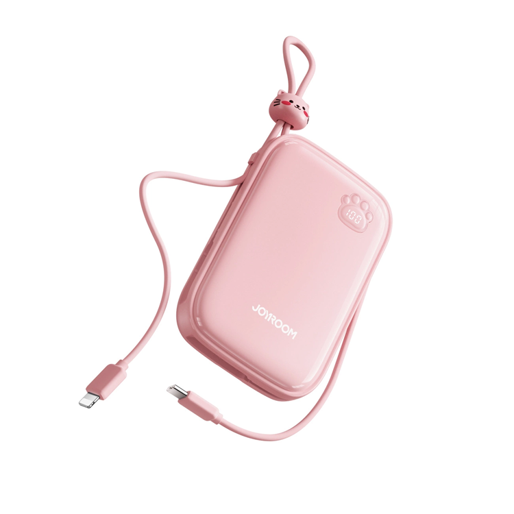 Joyroom Joyroom Powerbank 22.5W 20000mAh + USB-C Kabel - Vit