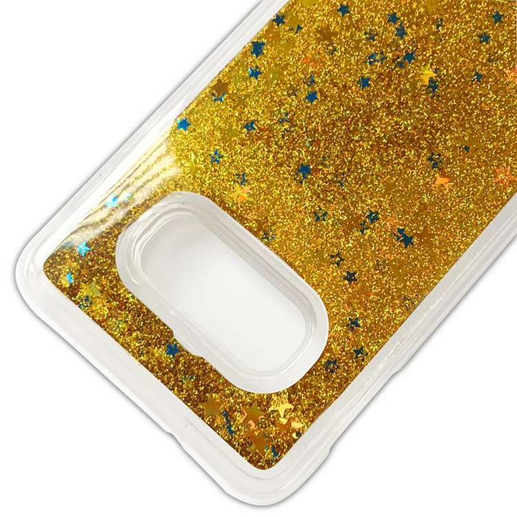 Boom of Sweden Glitter Skal till Samsung Galaxy S10 Plus - Guld
