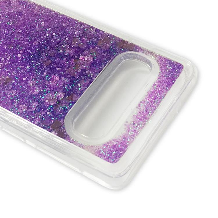 Boom of Sweden Glitter Skal till Samsung Galaxy S10 Plus - Lila