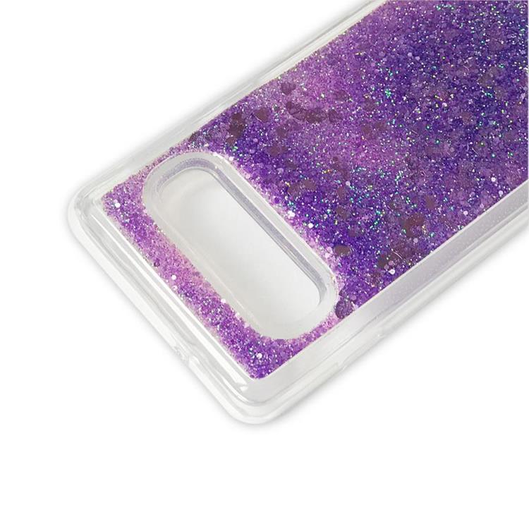 Boom of Sweden Glitter Skal till Samsung Galaxy S10 Plus - Lila