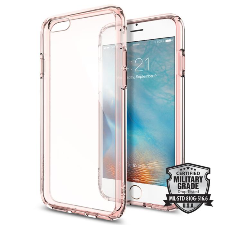 Spigen Spigen Ultra Hybrid Skal till iPhone 6S Plus - RoseGold