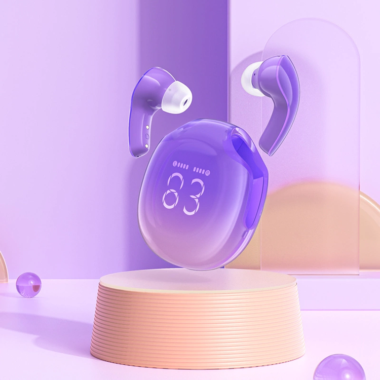 Acefast Acefast T9 Bluetooth 5.3 In-Ear Trådlösa Hörlurar - Lila