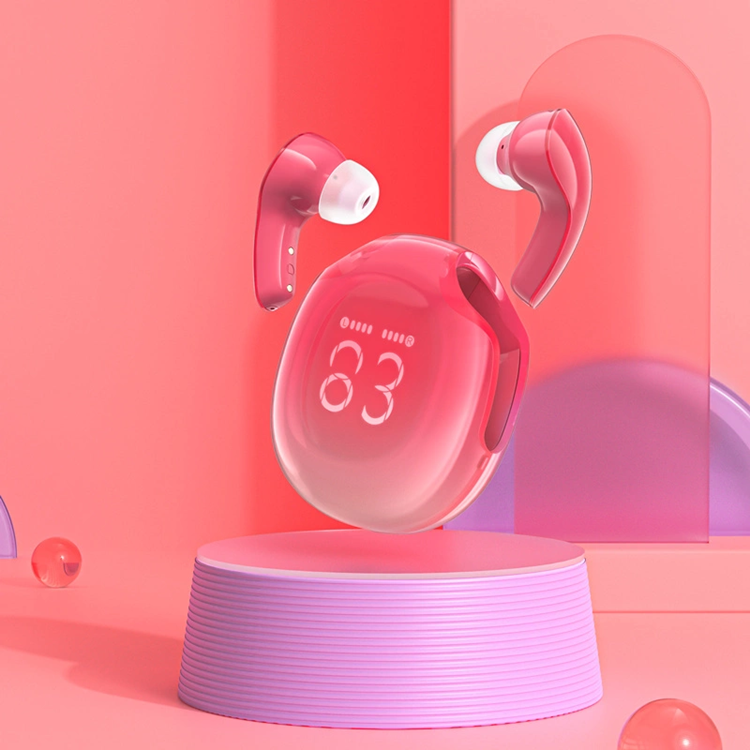 Acefast Acefast T9 Bluetooth 5.3 In-Ear Trådlösa Hörlurar - Röd