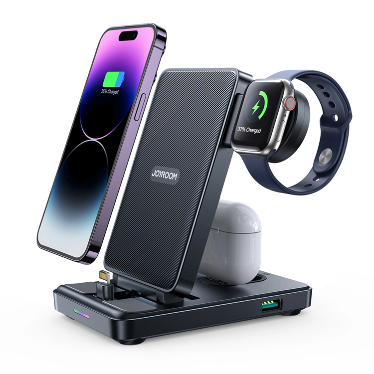 Joyroom Joyroom 4-in-1 Trådlös Laddare iPhone Apple Watch Airpods