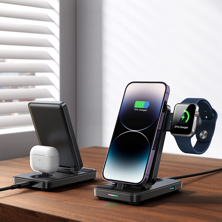 Joyroom Joyroom 4-in-1 Trådlös Laddare iPhone Apple Watch Airpods