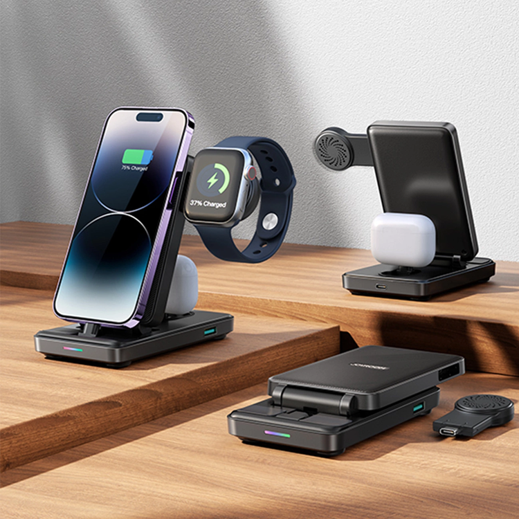 Joyroom Joyroom 4-in-1 Trådlös Laddare iPhone Apple Watch Airpods