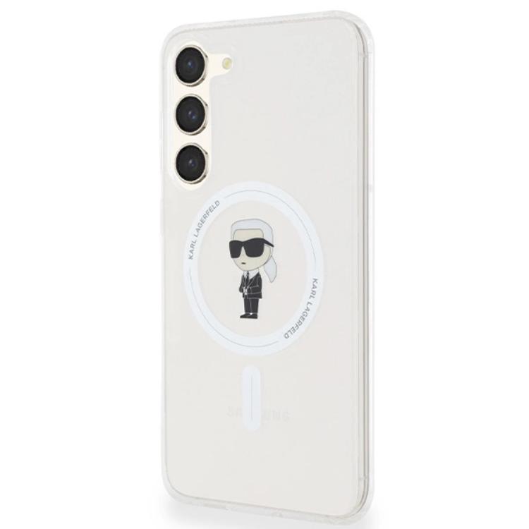 KARL LAGERFELD Karl Lagerfeld Mobilskal till Galaxy S23 Plus Magsafe IML Ikonik