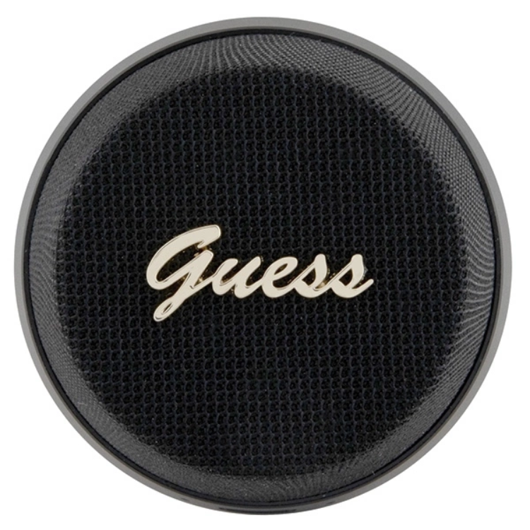 Guess Guess Bluetooth Högtalare Magnetic Script Metal - Svart