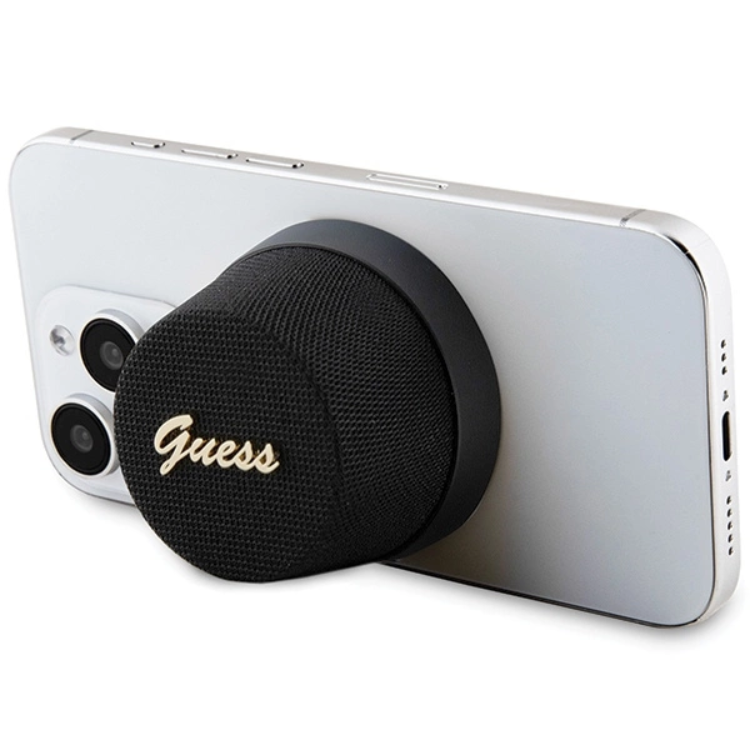 Guess Guess Bluetooth Högtalare Magnetic Script Metal - Svart