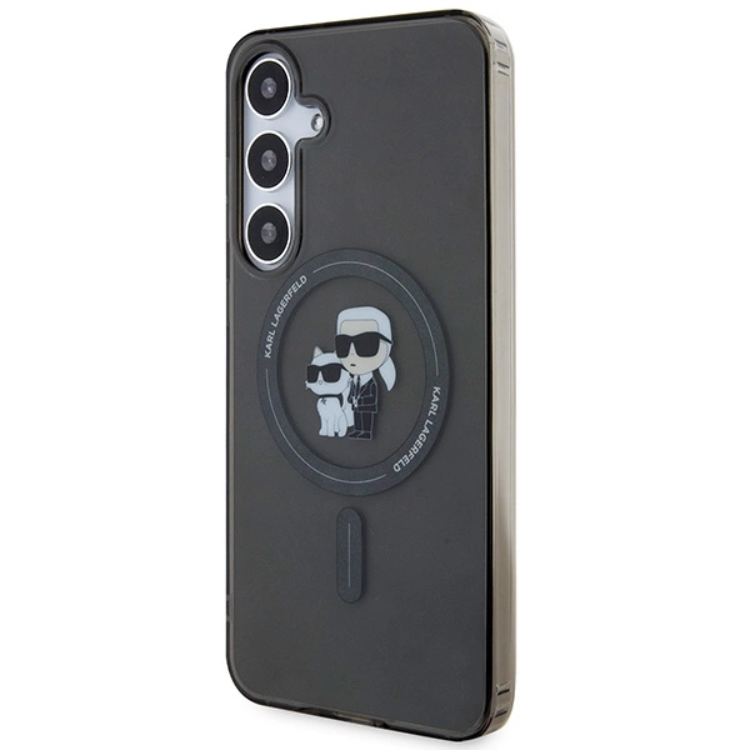 KARL LAGERFELD Karl Lagerfeld Mobilskal till Galaxy S24 Magsafe IML Choupette - Svart
