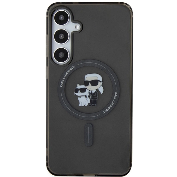KARL LAGERFELD Karl Lagerfeld Mobilskal till Galaxy S24 Magsafe IML Choupette - Svart