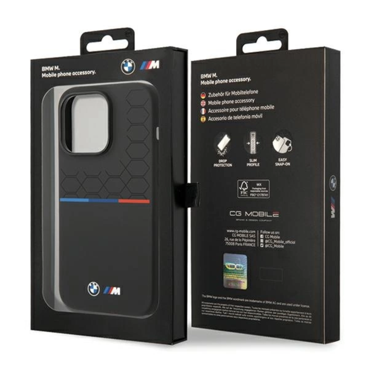BMW BMW Mobilskal till iPhone 15/14/13 Magsafe M Silikon Pattern