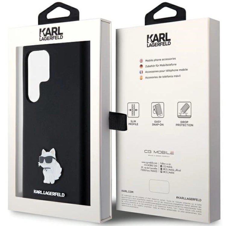 KARL LAGERFELD Karl Lagerfeld Mobilskal till Galaxy S23 Ultra Silikon Choupette
