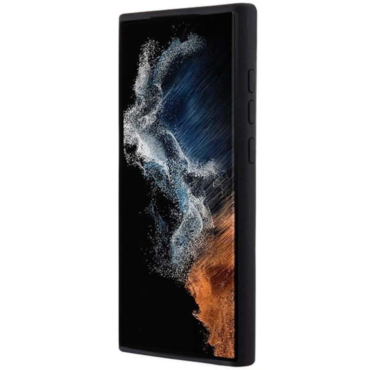 KARL LAGERFELD Karl Lagerfeld Mobilskal till Galaxy S23 Ultra Silikon Ikonik Metal Pin