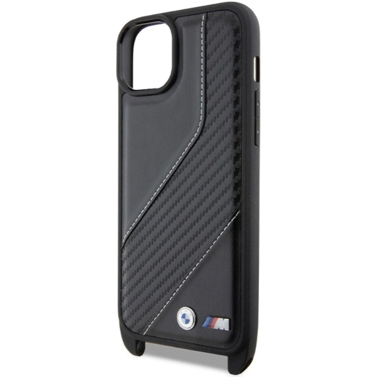 BMW BMW iPhone 15/14 Plus Halsbandsskal M Edition Carbon Stripe