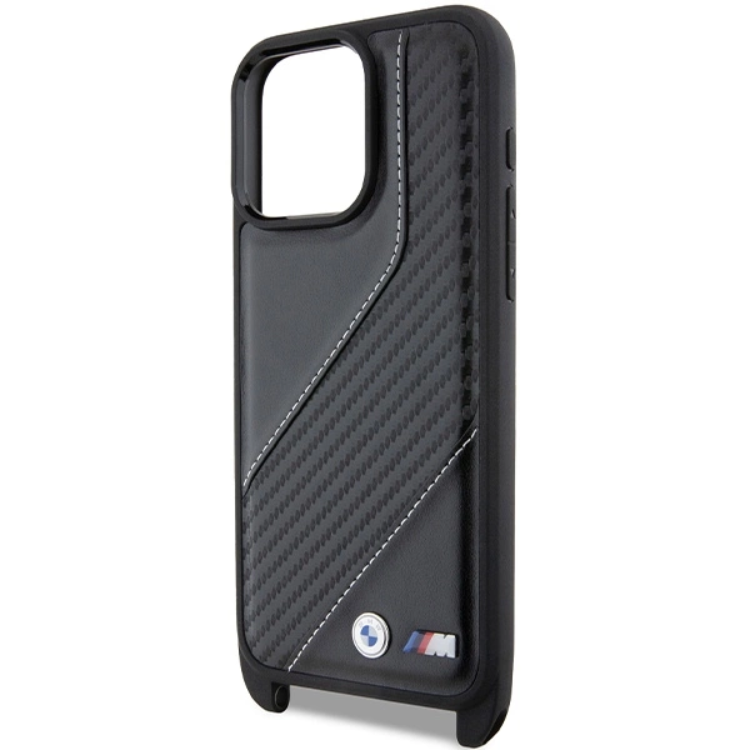 BMW BMW iPhone 15 Pro Max Halsbandsskal M Edition Carbon Stripe