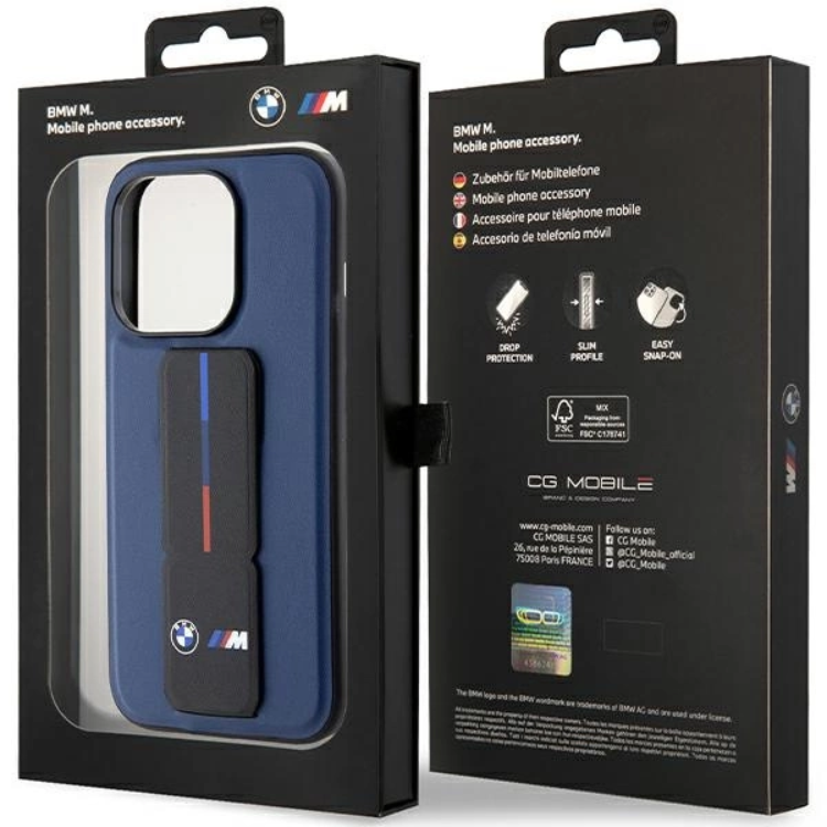 BMW BMW Mobilskal till iPhone 15 Pro M Grip Stand Bicolor