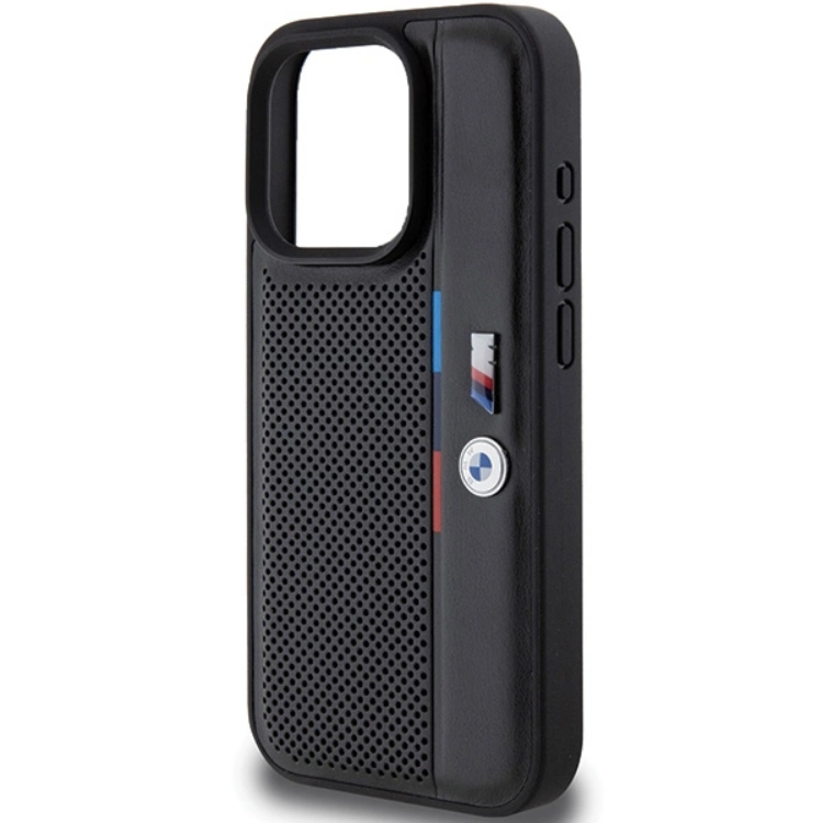 BMW BMW Mobilskal till iPhone 15 Pro Perforated Tricolor Line