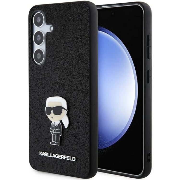 KARL LAGERFELD KARL LAGERFELD Mobilskal till Galaxy S24 Fixed Glitter Ikonik Logo