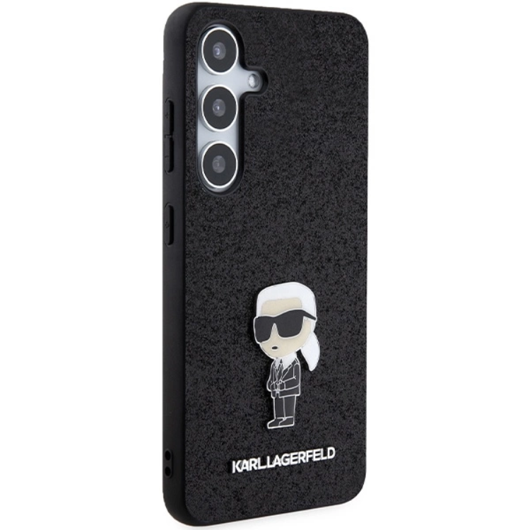 KARL LAGERFELD KARL LAGERFELD Mobilskal till Galaxy S24 Fixed Glitter Ikonik Logo