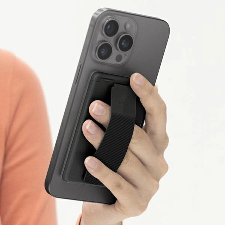 UNIQ UNIQ Mobilgrip Heldro ID Magnet Plånbok - Svart