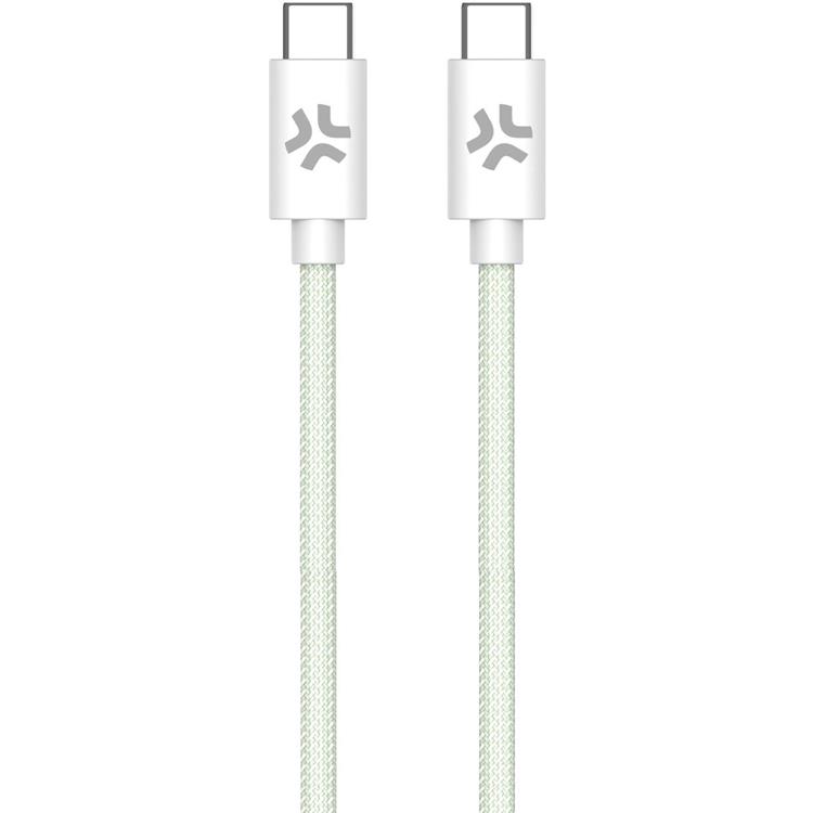 Celly CELLY USB-C till USB-C kabel 60W 1.5m - Grön
