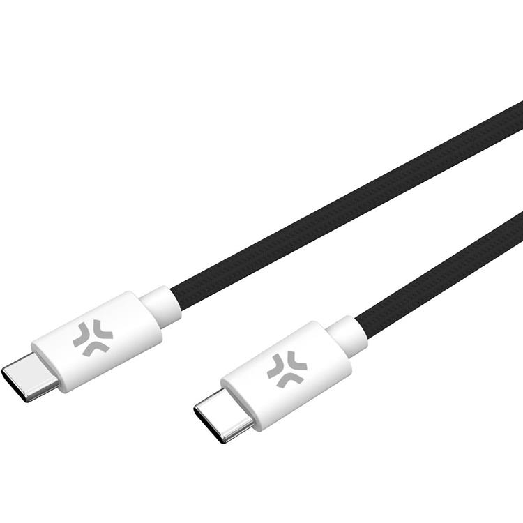Celly CELLY USB-C till USB-C kabel 60W 1.5m - Svart